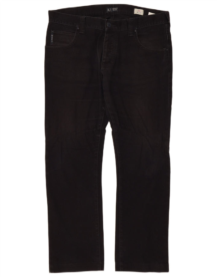 Armani Herre J08 Slim Jeans W36 L30 Sort Bomuld