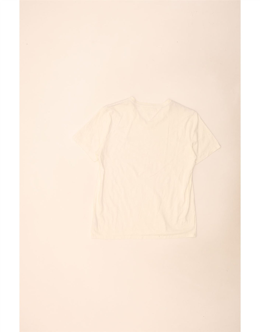 Tommy Hilfiger Herre T-Shirt Top Stor Hvid Bomuld