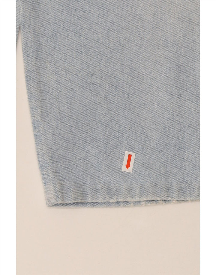 VINTAGE Højtaljede koniske jeans til kvinder W26 L26 Blå