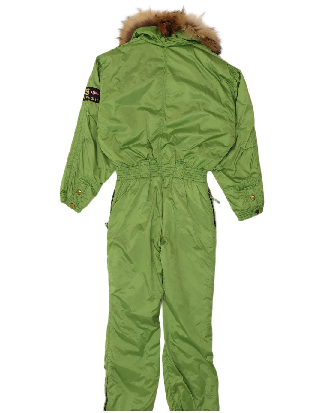 Outrage Dame Hætte Ski Jumpsuit UK 14 Stor Grøn Polyester