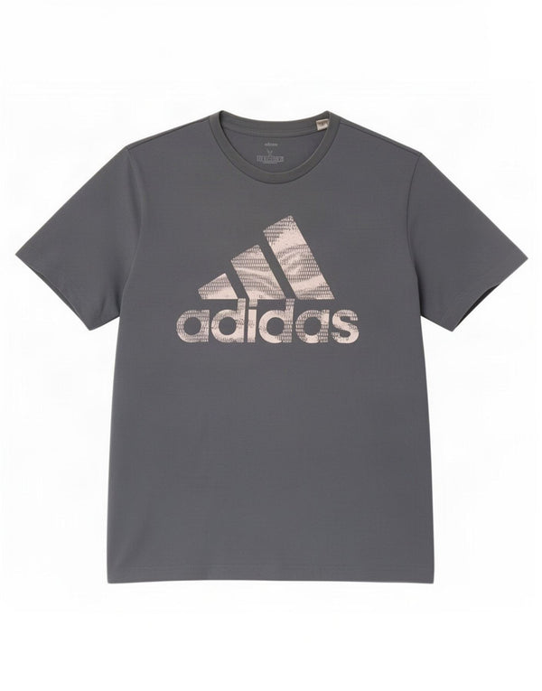 Adidas Grafisk T-shirt top til mænd XL blå bomuld