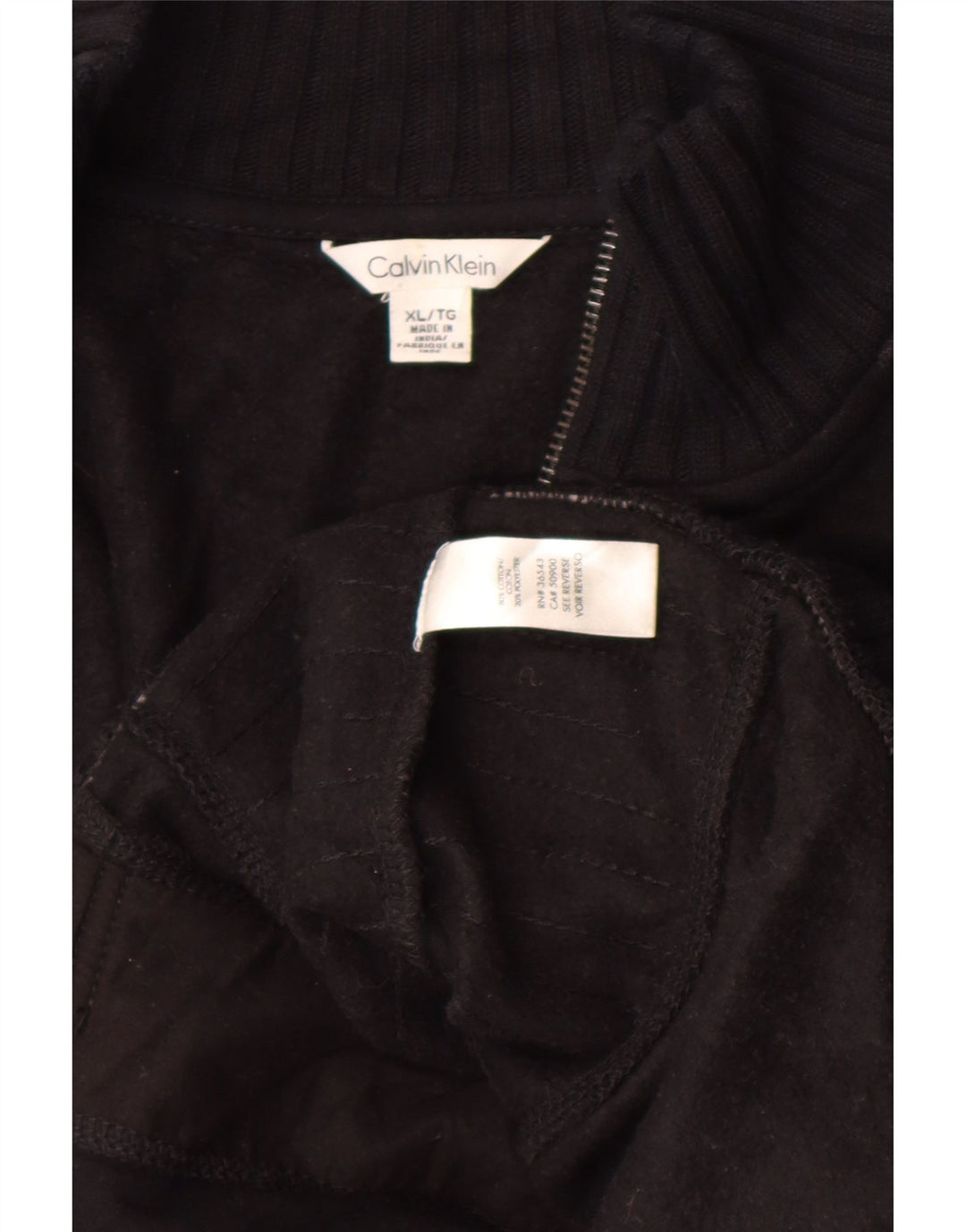 Calvin Klein Herre træningsdragt topjakke XL blå bomuld