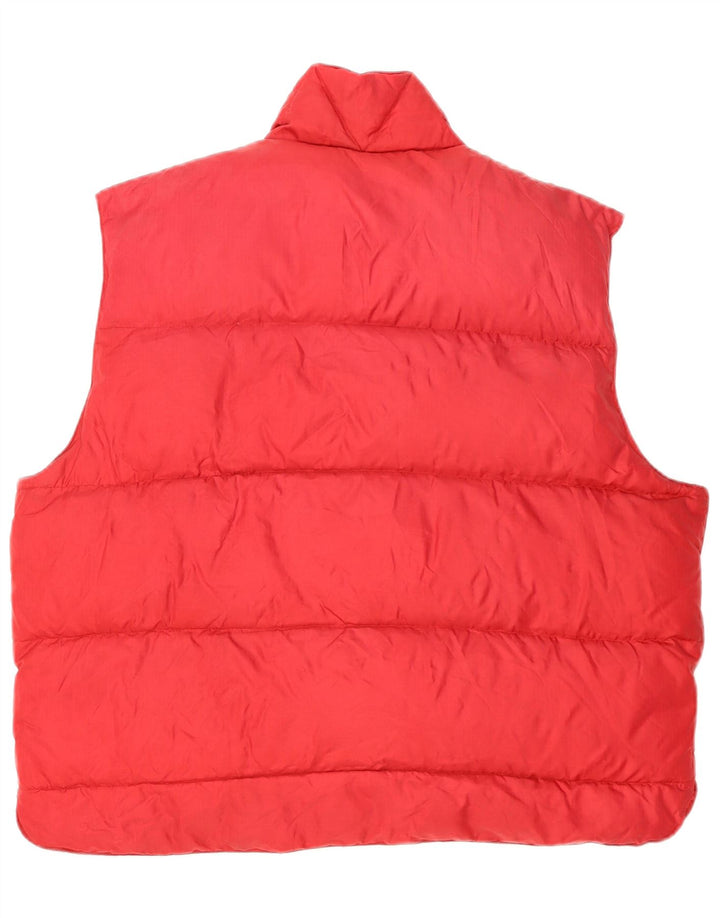 Murphy & Nye Herre Polstret Gilet UK 40 Stor rød polyamid