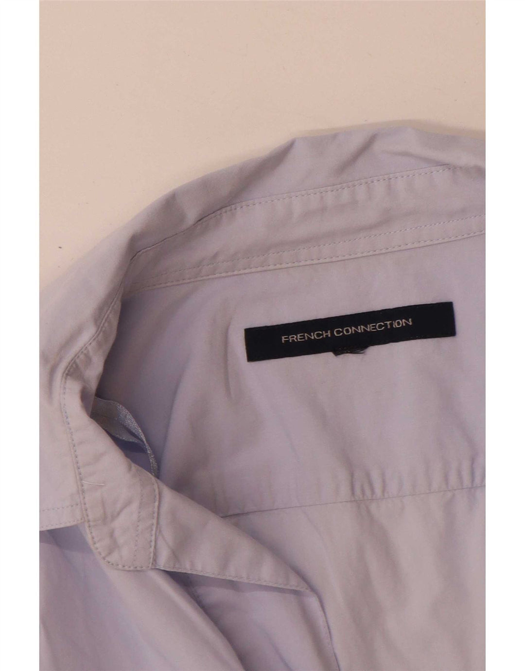 French Connection Dame Pullover Shirt UK 14 Large Blue