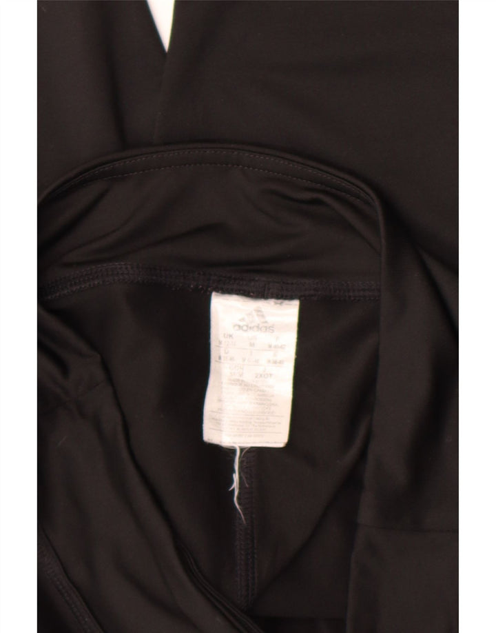 Adidas Dame Climalite Capri Leggings UK 12/14 Medium Black Polyester
