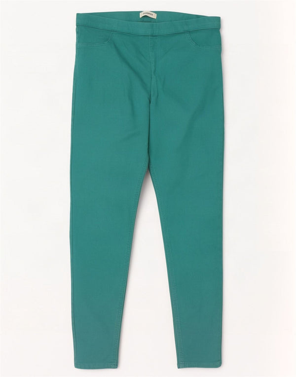 Marks & Spencer Dame Jegging Jeans UK 16 Large W34 L27 Grøn bomuld