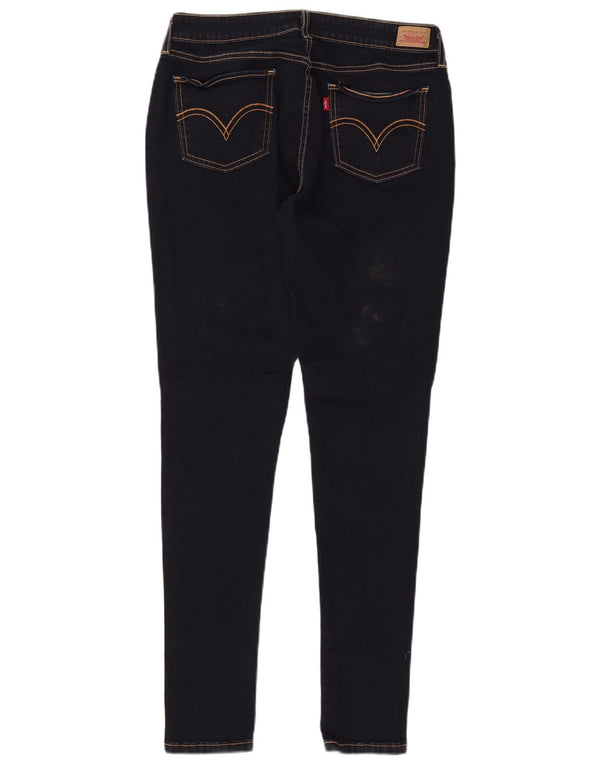 LEVI'S Dame 535 Legging Skinny Jeans W32 L31 Marineblå Bomuld