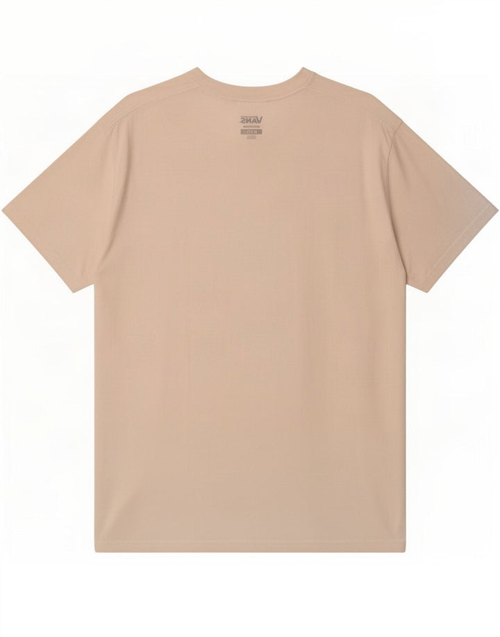 Vans Herre Classic Fit T-Shirt Top Medium Hvid Bomuld