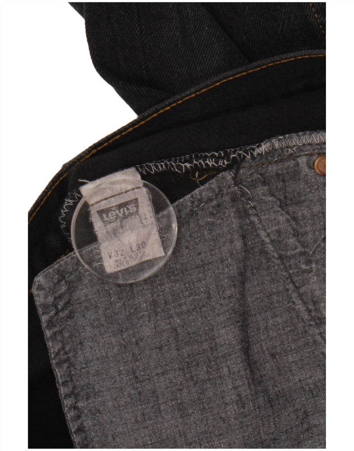 Levi's Slim Jeans til mænd W32 L30 Sort