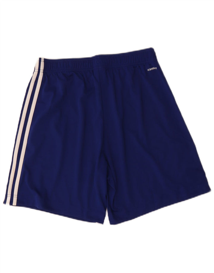 Adidas Aeroready Sportsshorts til mænd store blå polyester