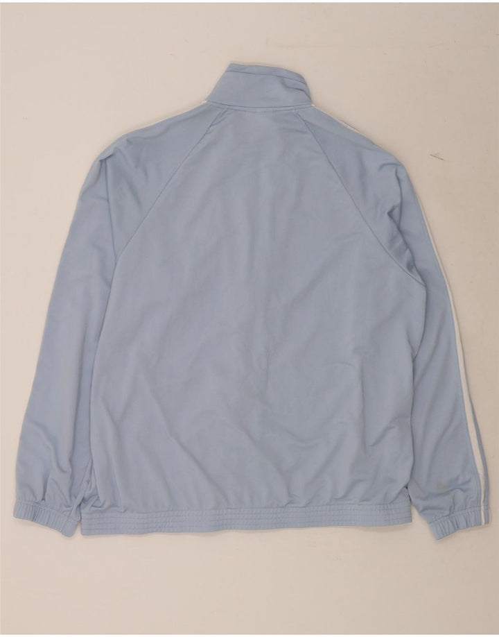 ASICS Mens Tracksuit Top Jacket XL Blue Polyester Vintage Asics and Second-Hand Asics from Messina Hembry 