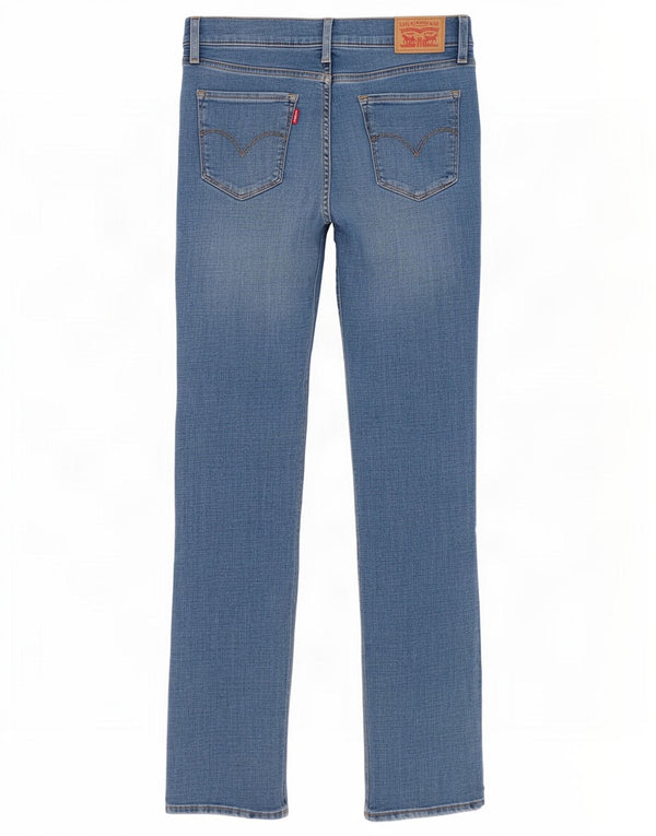 Levi's Slim Jeans til kvinder W28 L34 blå bomuld
