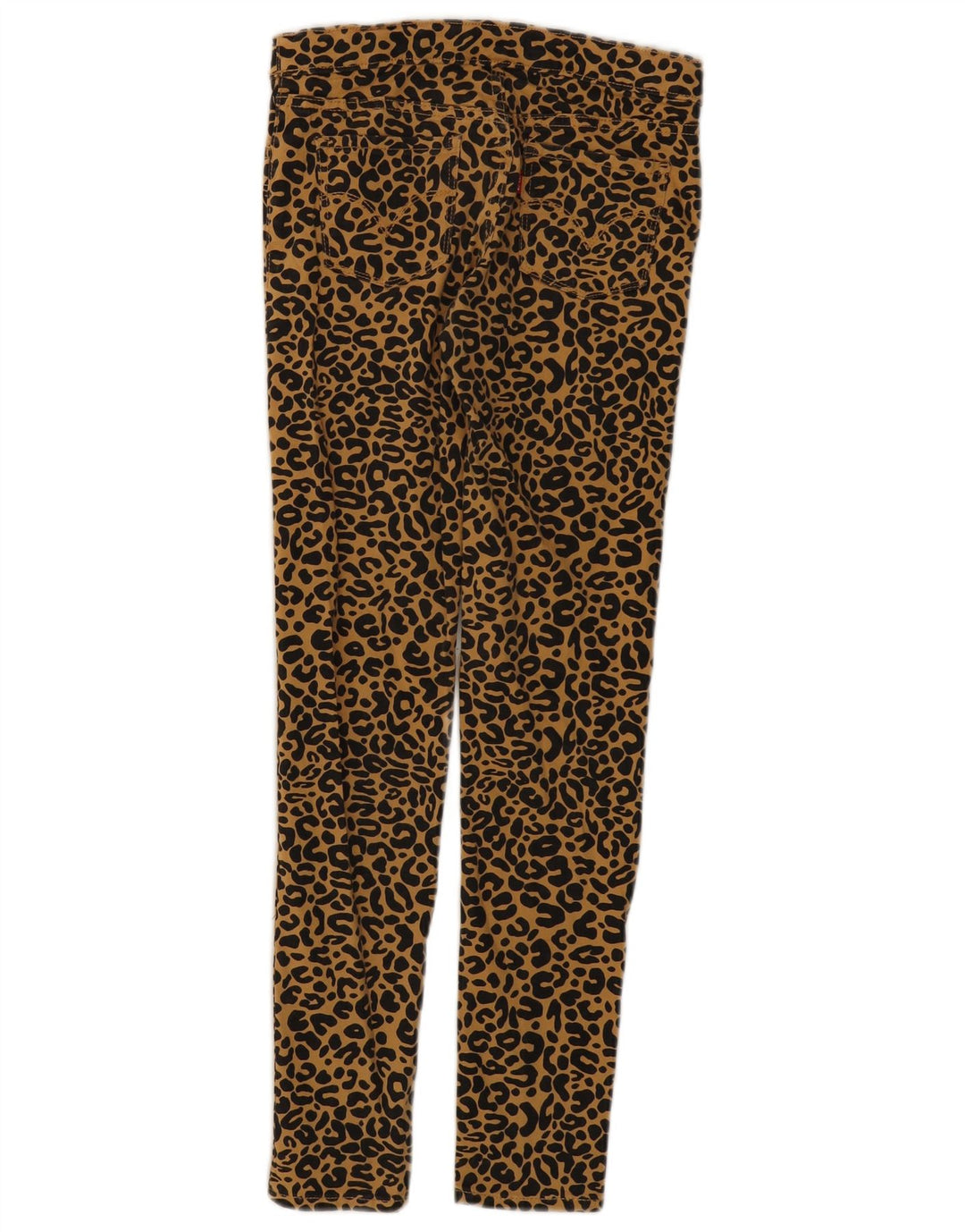 LEVI'S Girls Jeggins Casual Bukser 13-14 år Beige Dyreprint Bomuld