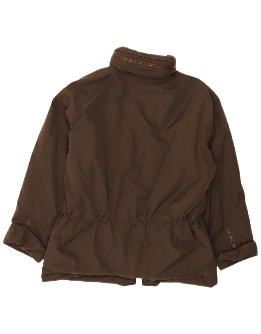 Alberto Aspesi Dame Utility Jacket UK 36 Small Brown Polyester