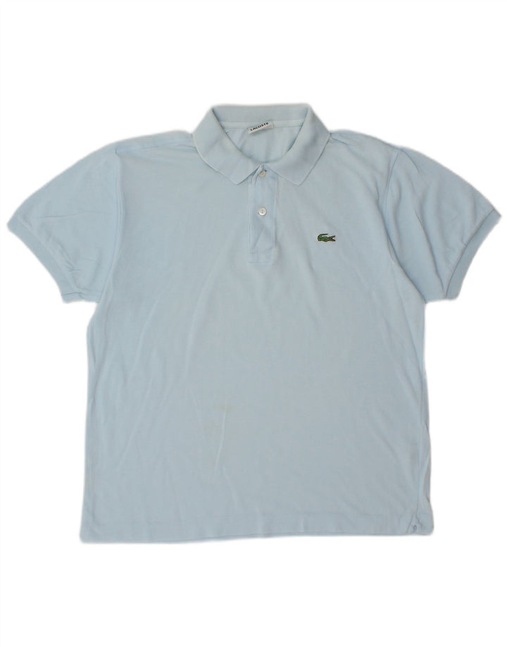 Lacoste Poloskjorte til mænd str. 4 Medium Blå Bomuld