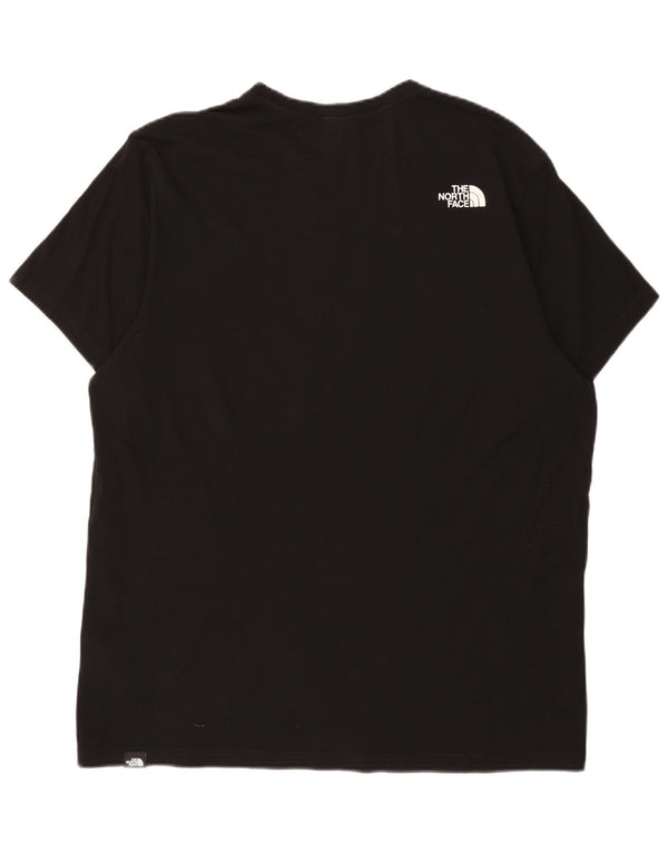 The North Face Herre Grafisk T-Shirt Top XL Sort Bomuld