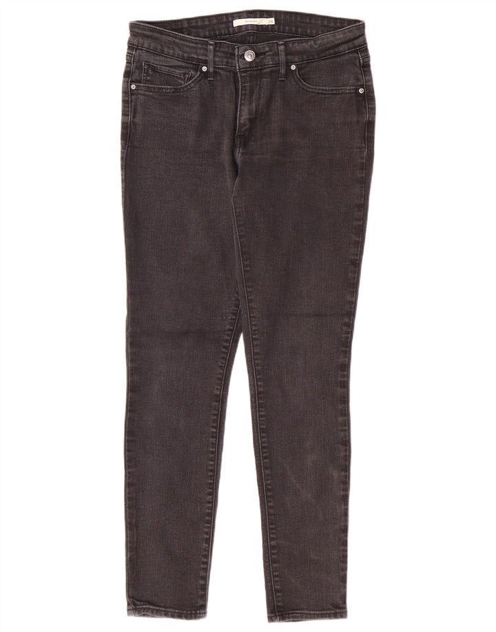 Levi's Dame 711 Skinny Jeans W29 L28 Grå Bomuld