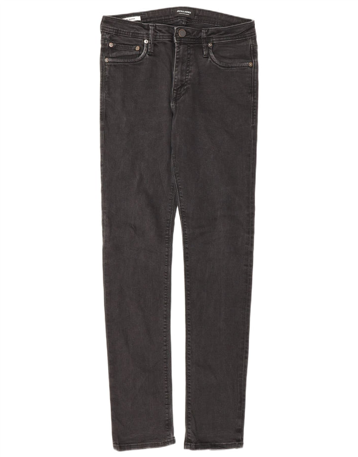Jack & Jones Herre GLENN Slim Jeans W28 L32 Sort
