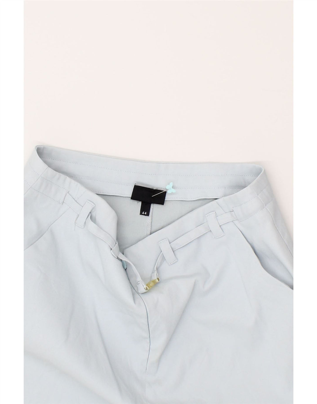 TRUSSARDI Womens Straight Skirt IT 44 Medium W30 Blue Polyamide Vintage Trussardi and Second-Hand Trussardi from Messina Hembry 