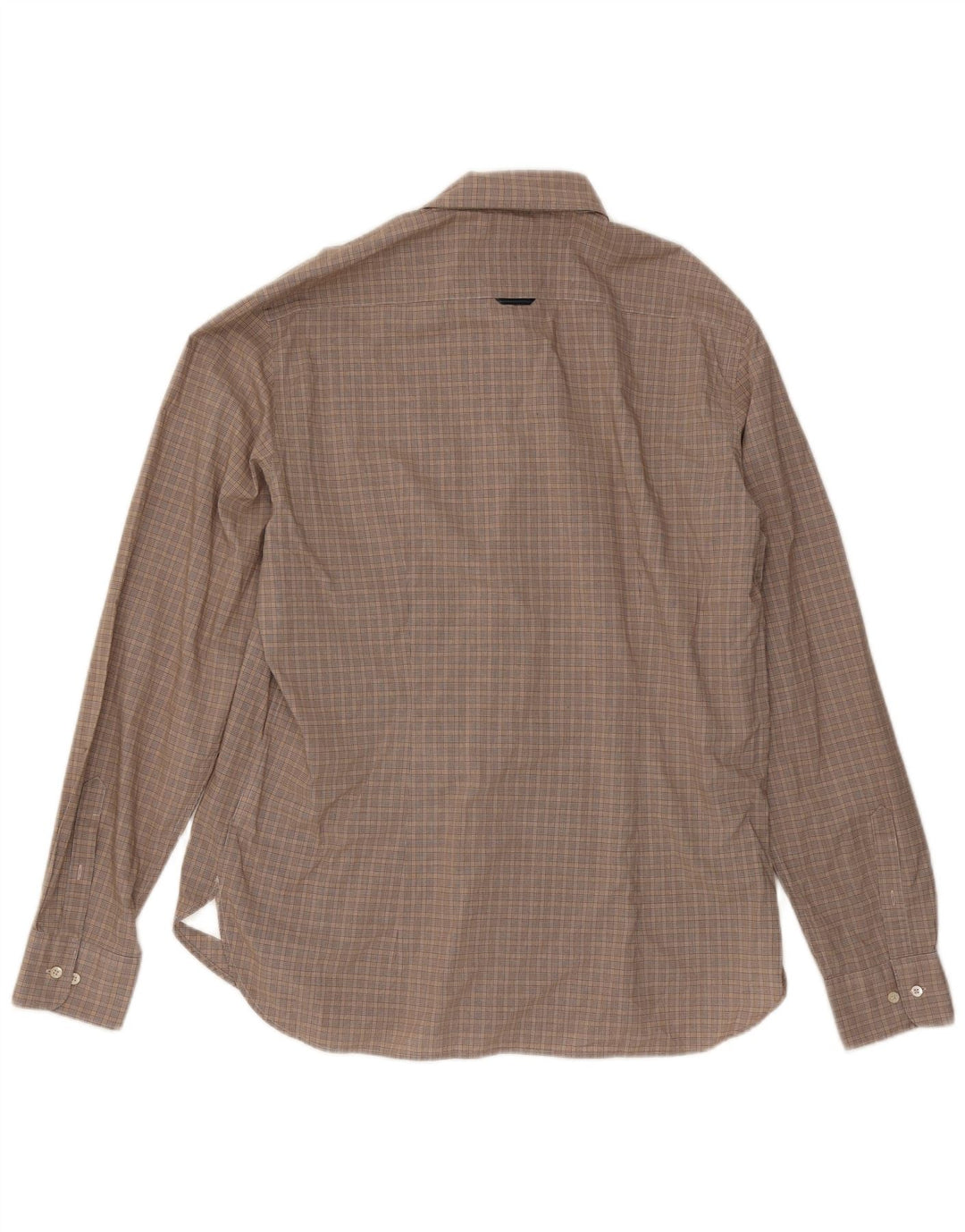 Henry Cottons Herre Slim Fit skjorte str. 43 Large Grey Check