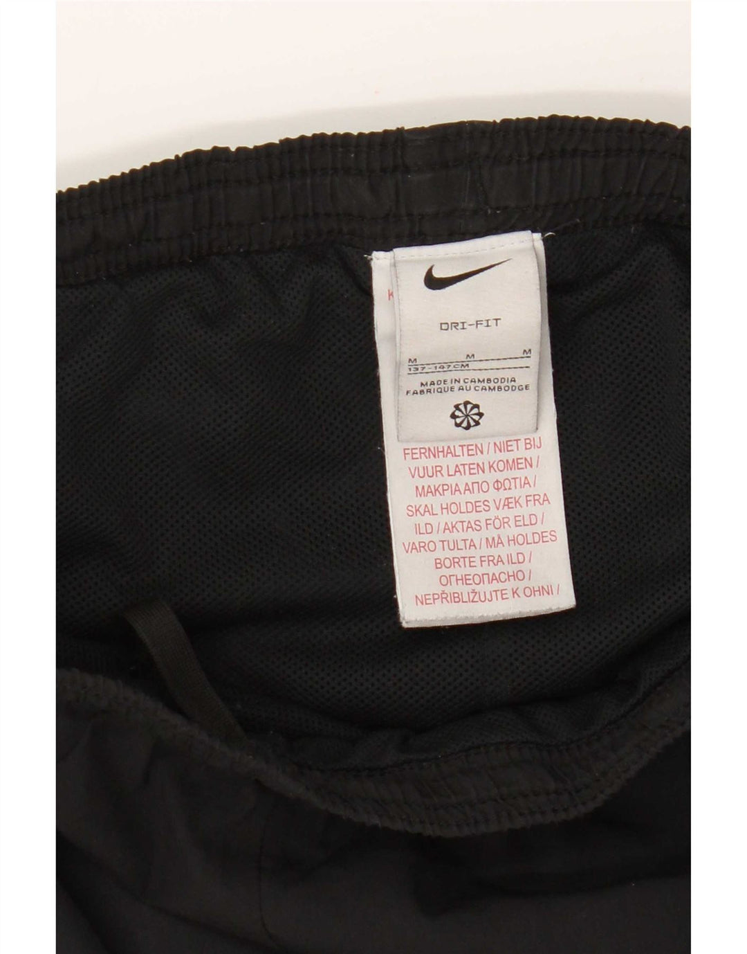 Nike Boys Dri Fit træningsdragt Bukser Joggers 10-11 år Medium Sort