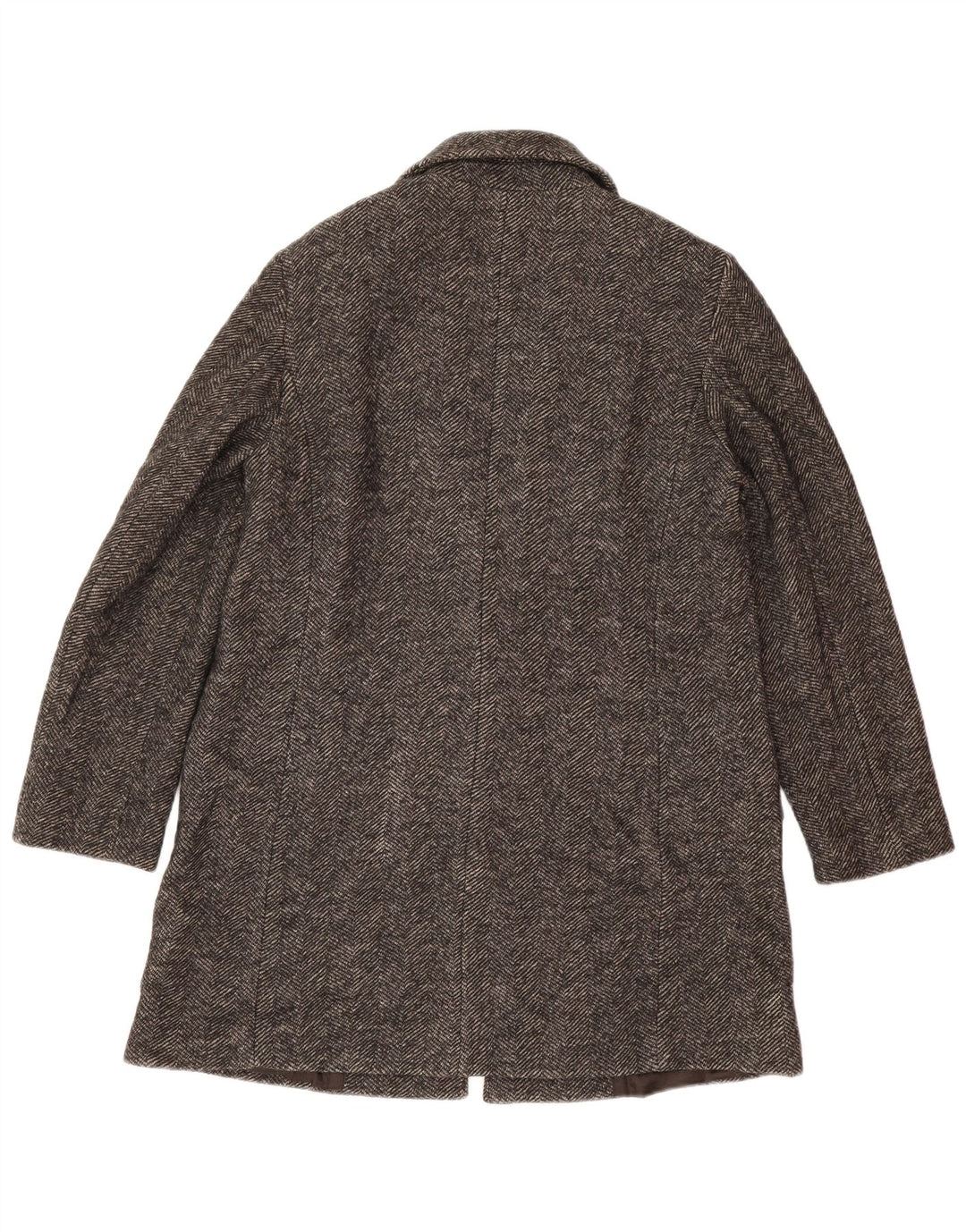 Massimo Dutti Dame 1 Knap Blazer Jakke UK 14 Medium Grey Sildeben