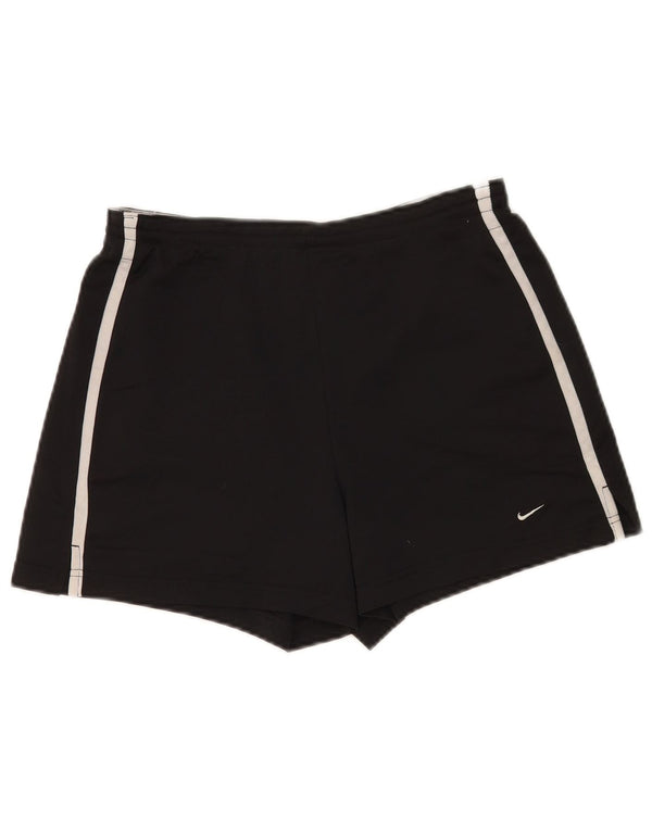 Nike Womens Sport Shorts US 8/10 Medium  Black Polyester