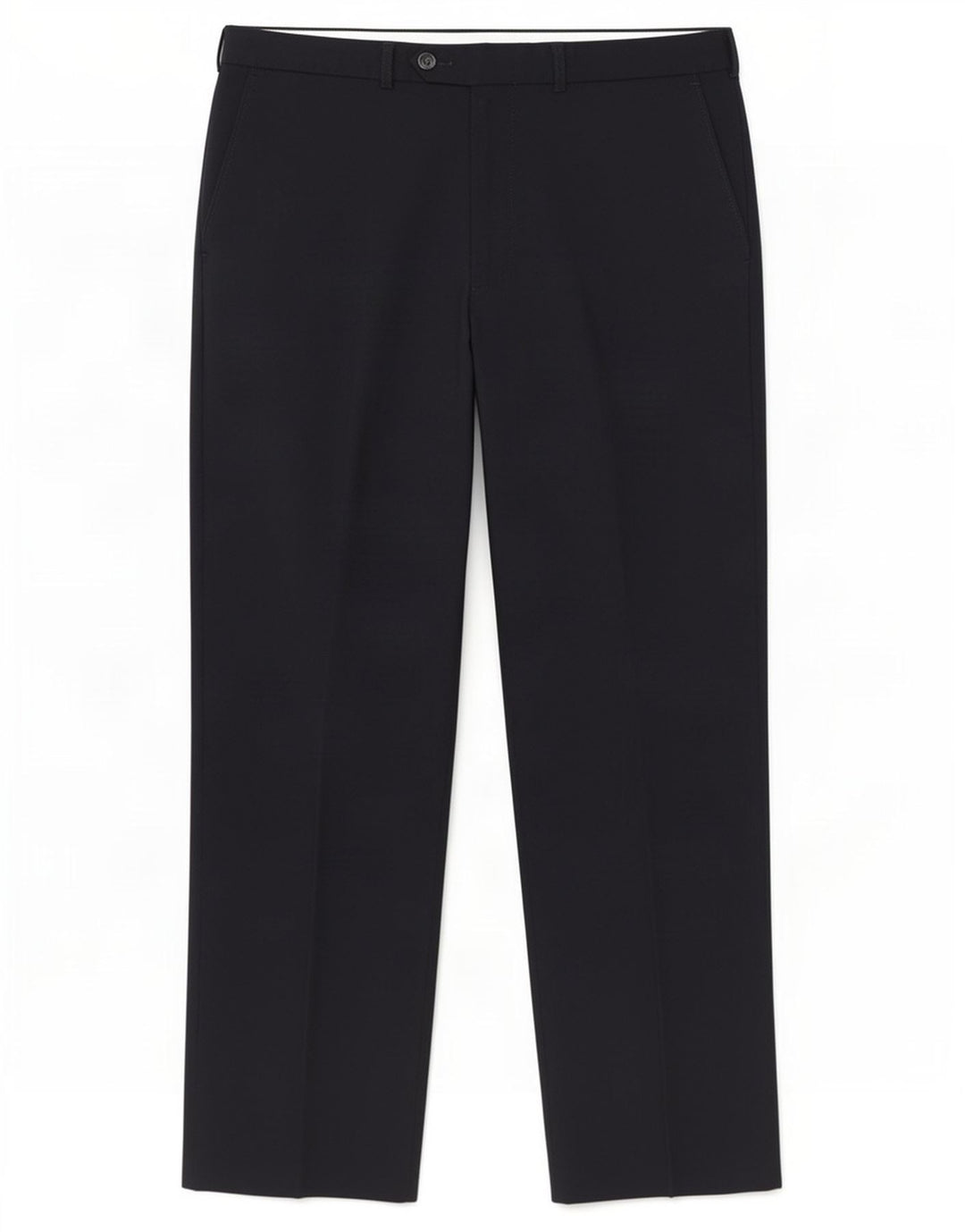 Marks & Spencer Straight Suit Bukser til mænd W34 L29 Marineblå polyester