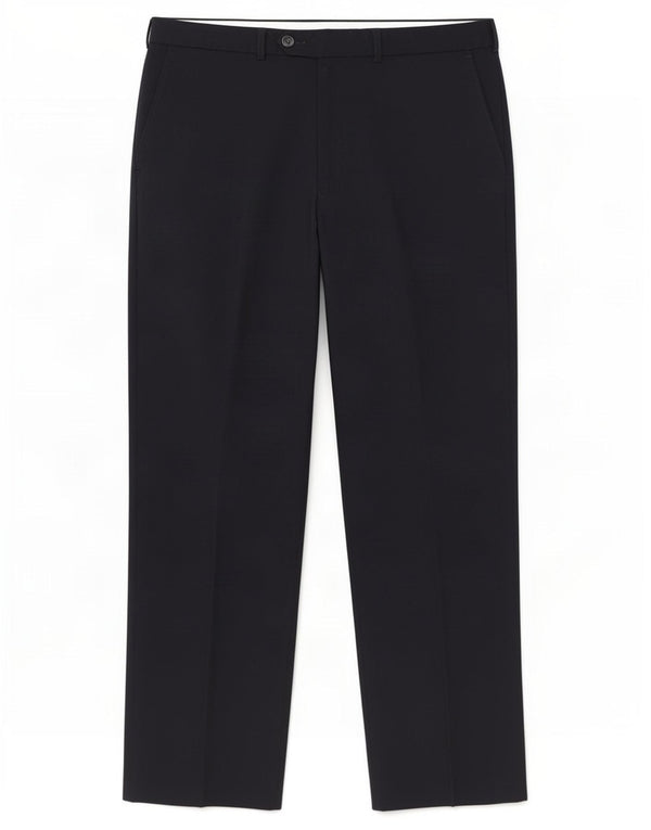 Marks & Spencer Straight Suit Bukser til mænd W34 L29 Marineblå polyester