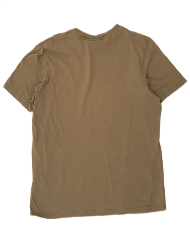 Adidas grafisk t-shirt til mænd, medium Khaki Bomuld
