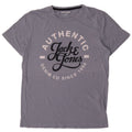 Jack & Jones Herre grafisk T-shirt Top Stor Blå Bomuld