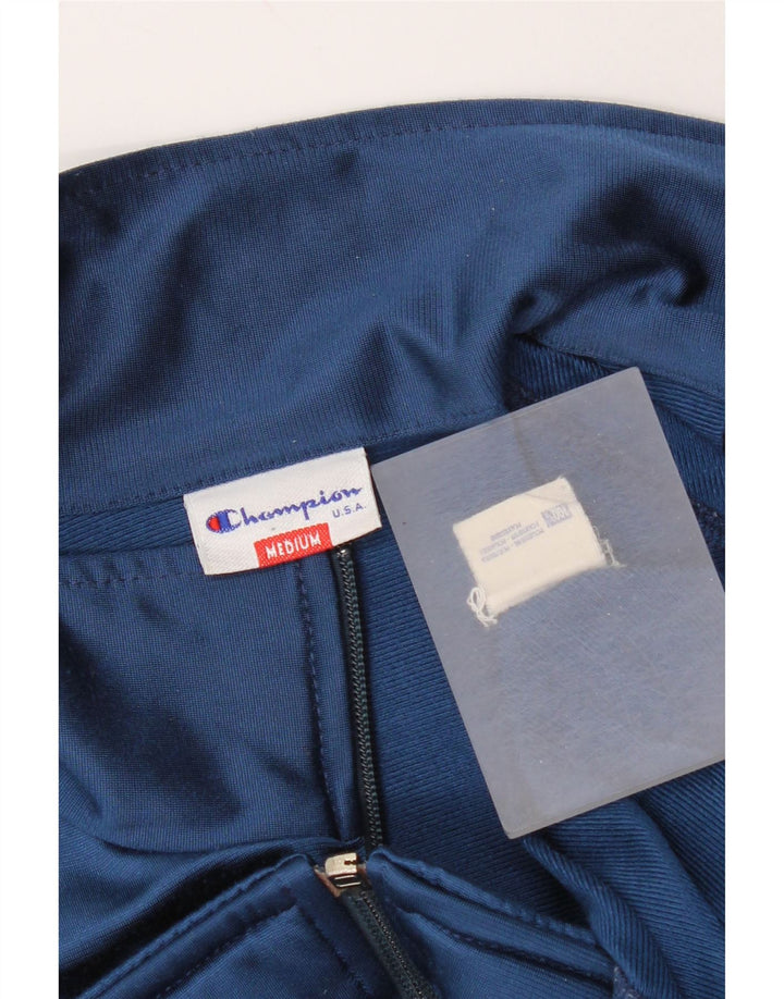 Champion Herre grafisk træningsdragt Topjakke Medium Navy Blue Polyester