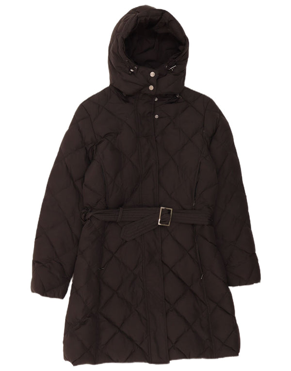 Geox Respira Womens Respira Hooded Oversized Padded Coat UK 10 Small Black