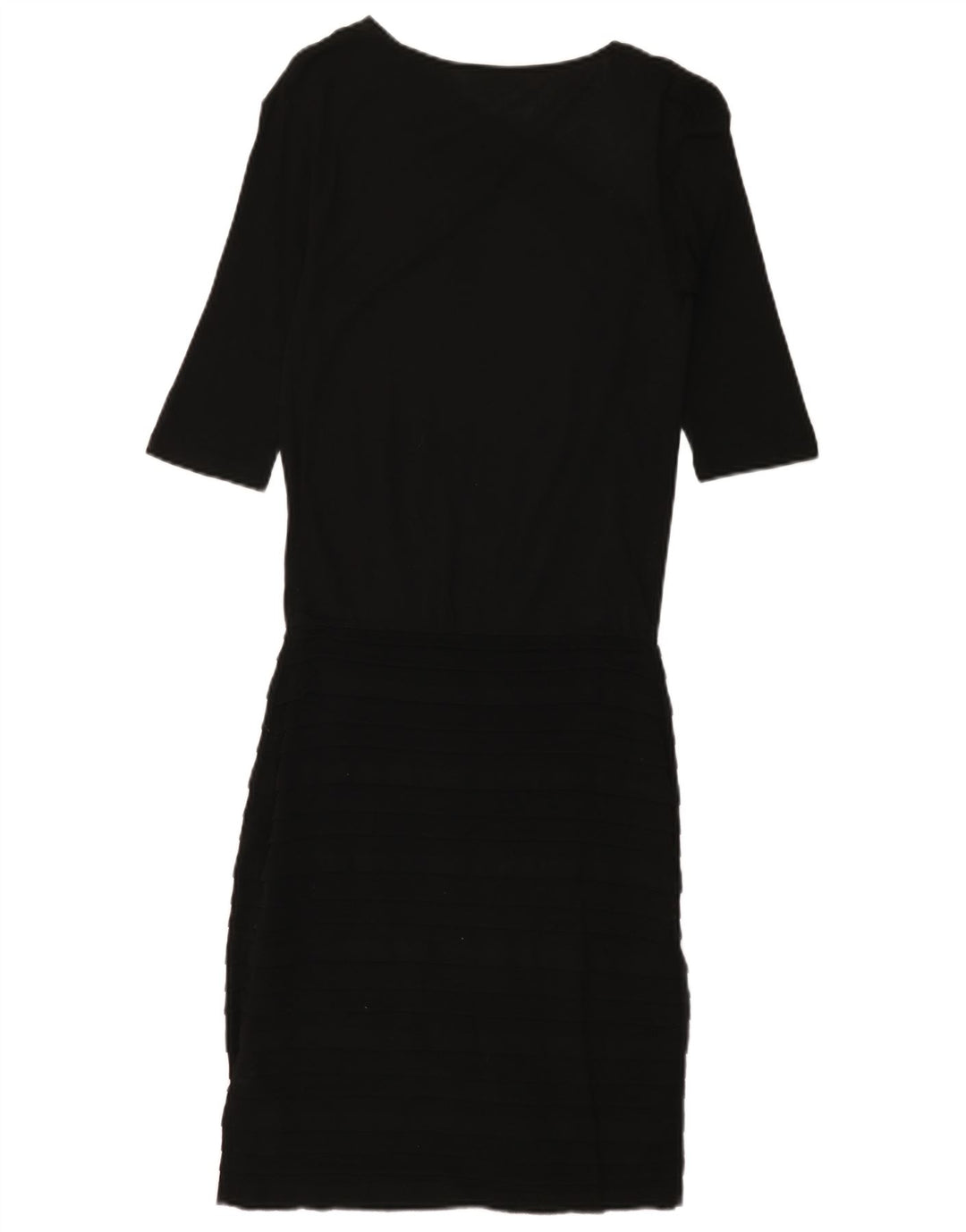 Max & Co. Dame 3/4-ærmet Shift Dress UK 8 Small Black