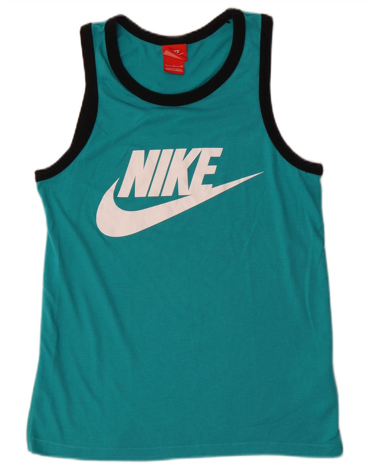 Nike Herre grafisk vest Top Lille turkis polyester