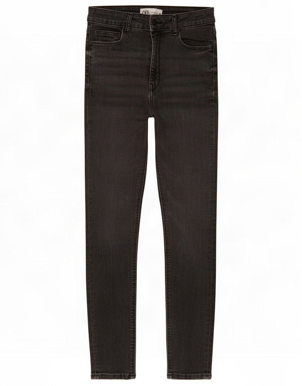 Zara Womens Skinny Jeans EU 38 Small W28 L27 Grey Cotton