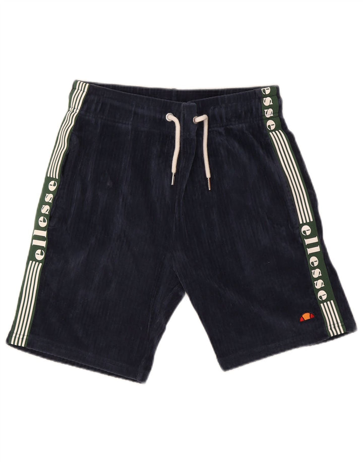 Ellesse Herre grafiske sportsshorts Små marineblå bomuld