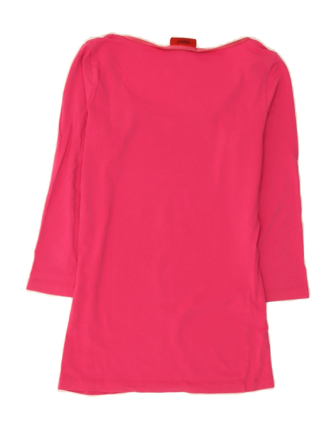 HUGO BOSS Womens Top 3/4 Sleeve UK 6 XS Pink Vintage Hugo Boss and Second-Hand Hugo Boss from Messina Hembry 