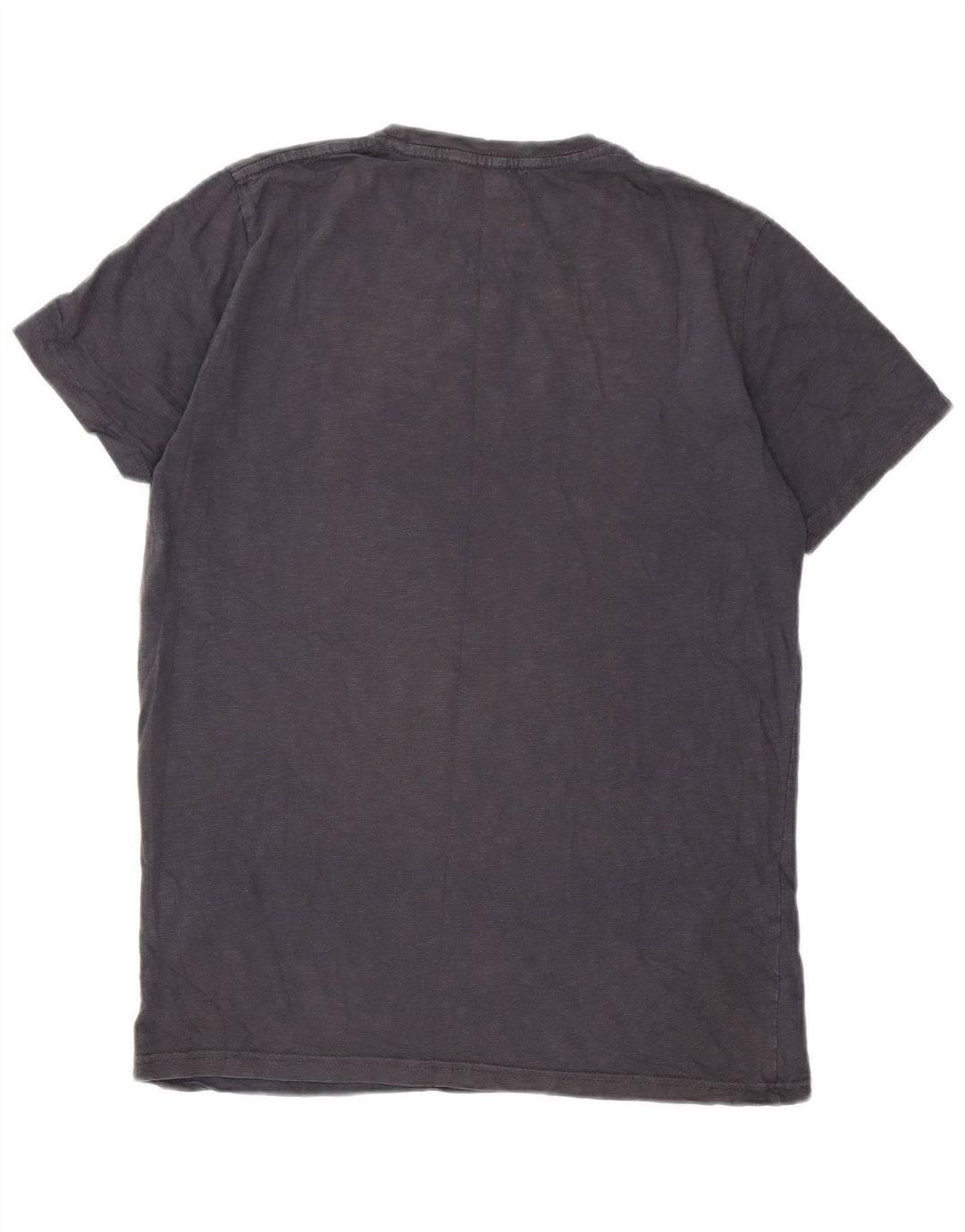 Jack & Jones Herre Regular Fit Grafisk T-Shirt Top Stor Grå Bomuld