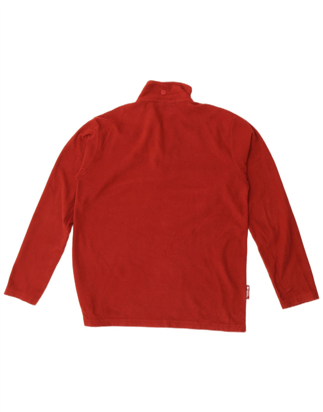 Mountain Warehouse Herre lynlås-hals Fleece Jumper UK 12 Medium Maroon