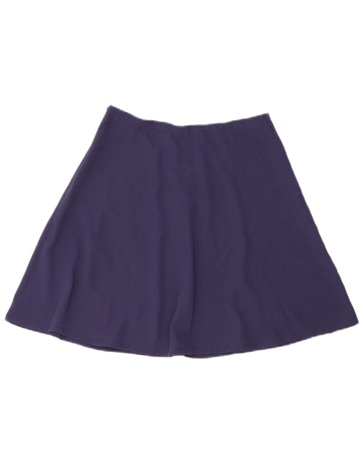 Vintage A-line nederdel til kvinder W28 Medium Navy Blue