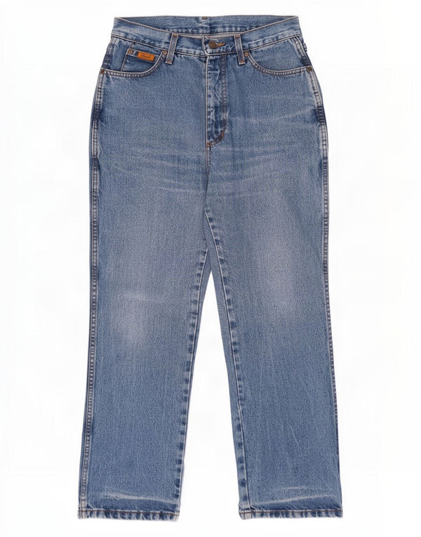 Wrangler Womens Paula High Waist Straight Jeans US 14 XL W32 L28 Blue