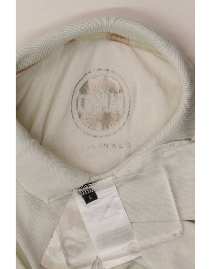 Colmar Herre Polo Shirt Stor Hvid Elastan