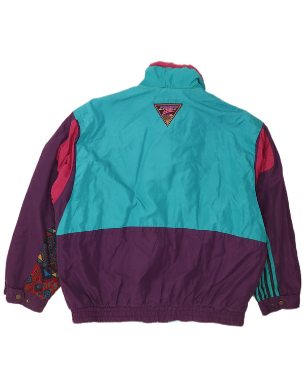 Golden Team Herre Skijakke UK 44 2XL Lilla Colourblock Polyester