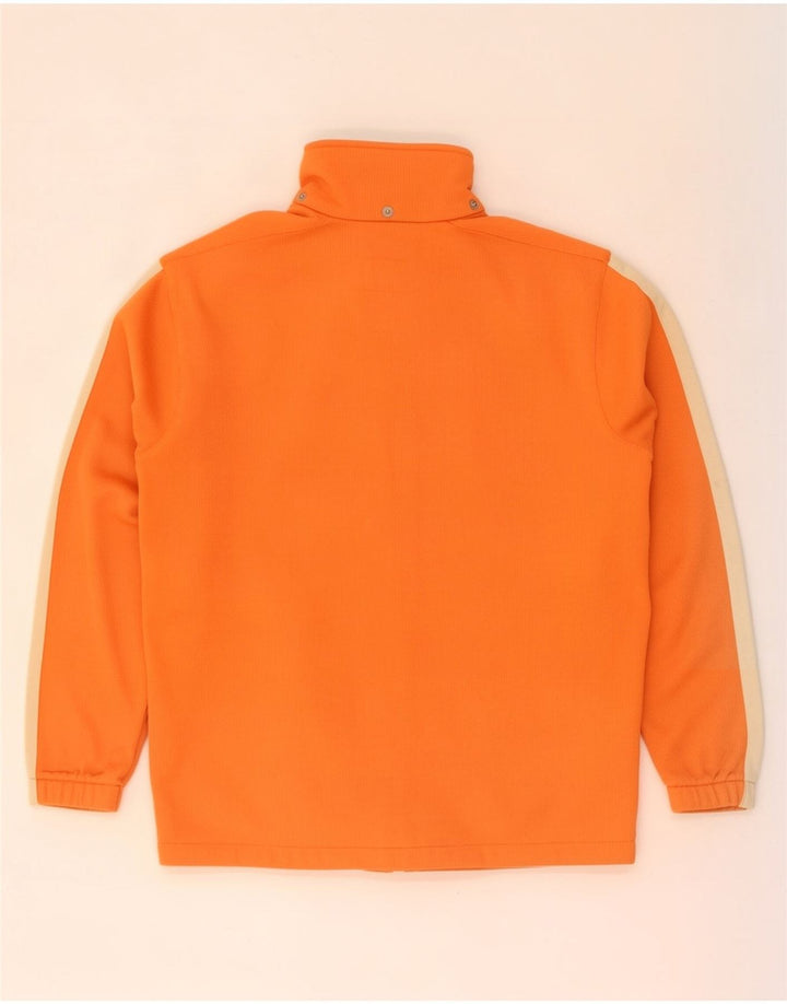 Diadora træningsdragt topjakke til kvinder UK 12 Medium Orange Colourblock