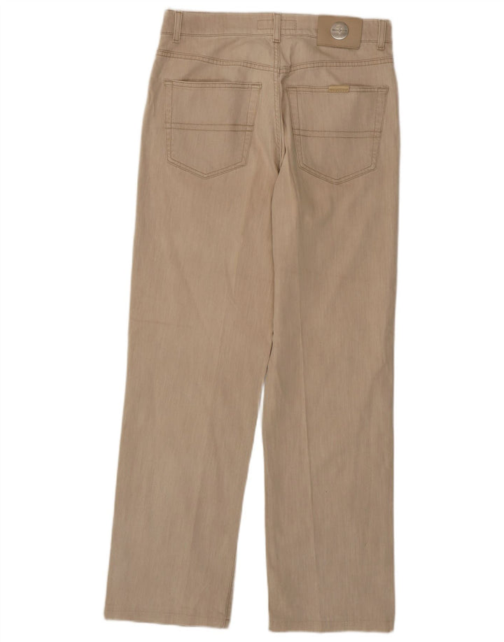 Trussardi Straight Jeans til mænd W32 L30 Beige Bomuld