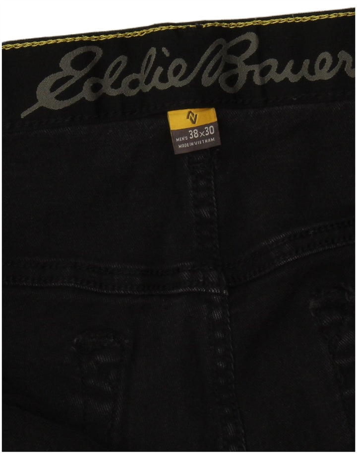 Eddie Bauer Straight Jeans til mænd W38 L30 Sort