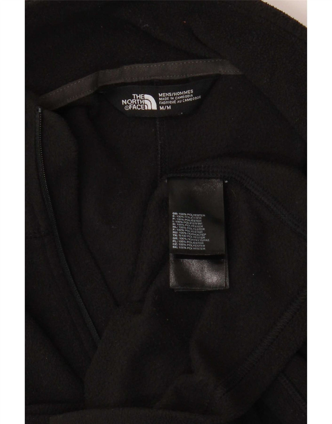 The North Face Herre lynlåshals Fleece Jumper Medium Sort Polyester