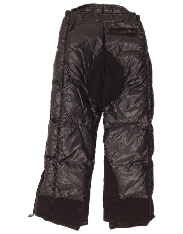 Moncler piger polstrede skibukser 9-10 år W26 L25 sort nylon