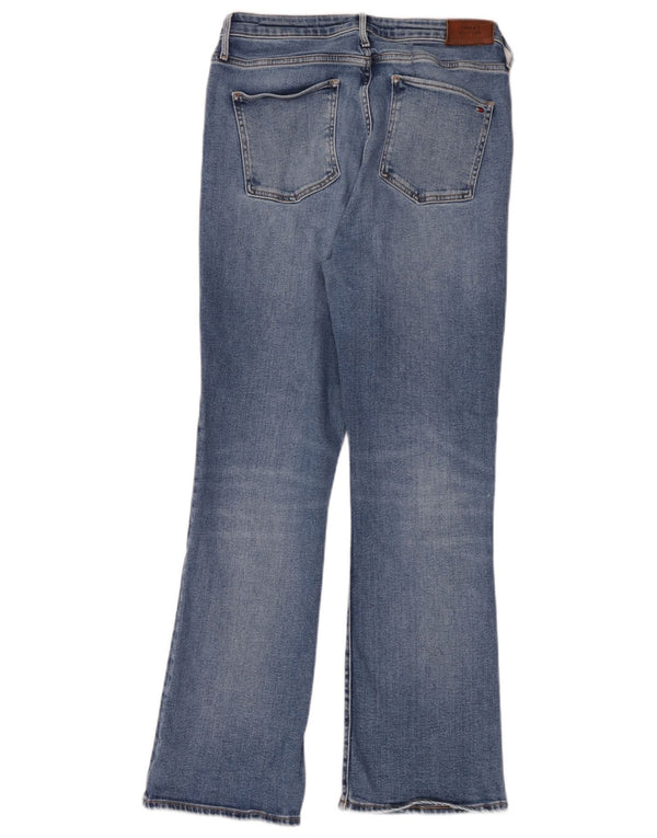 Tommy Hilfiger Dame Bootcut Jeans W32 L30 Blå